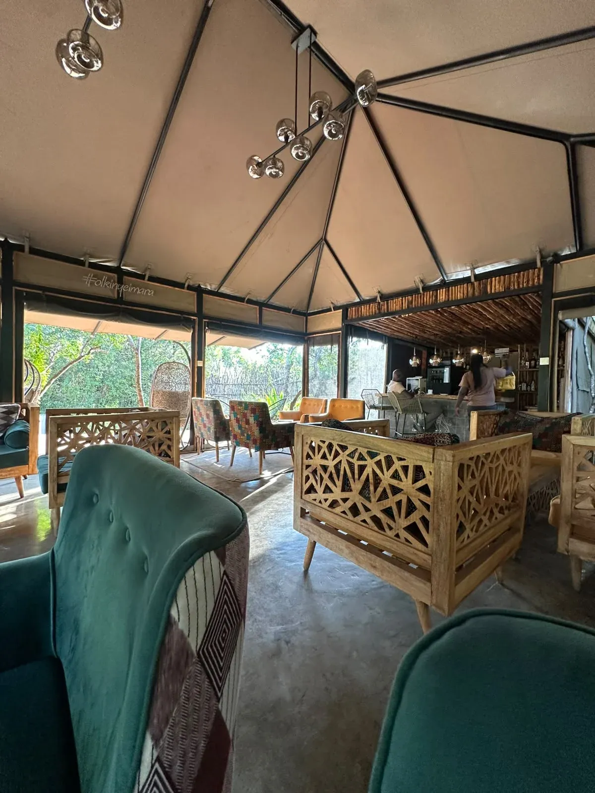 Hotelbar und Loungebereich des Hotels 