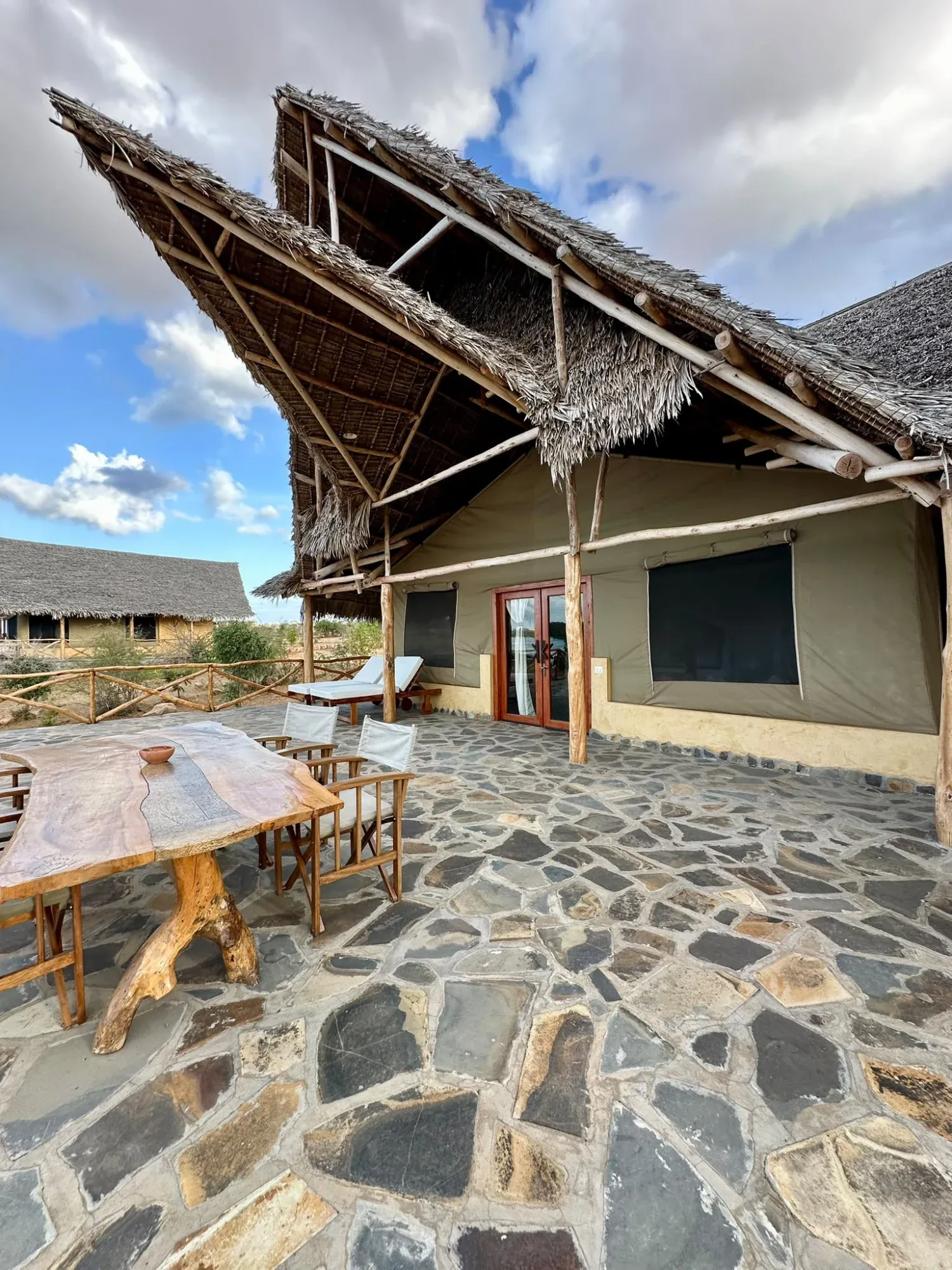 Familiensuite im Kiboko River Camp